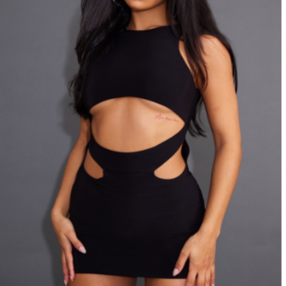 PRETTY LITTLE THING mini cutout dress
